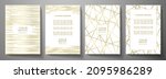 modern white cover design set.... | Shutterstock .eps vector #2095986289