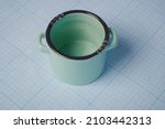 photo of a soup pot on a graph... | Shutterstock . vector #2103442313