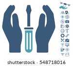 tuning screwdriver care hands... | Shutterstock .eps vector #548718016