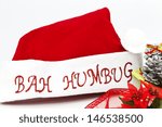 Red And White Santa Claus Hat...