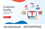 customer loyalty banner.... | Shutterstock .eps vector #2025099530