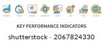 key performance indicator... | Shutterstock .eps vector #2067824330