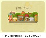 Little Town. Townhouses In A...