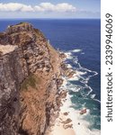 Small photo of Cape Point, where the Indian Ocean meets the Atlantic, at the tip of the Cape Peninsula in South Africa's Western Cape province.