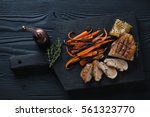 Fried Duck Breast With Carrot...