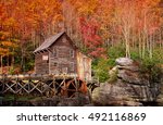 Glade Creek Grist Mill In West...