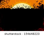 halloween background. abstract... | Shutterstock . vector #154648223
