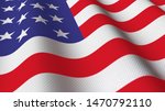 united states of america waving ... | Shutterstock . vector #1470792110