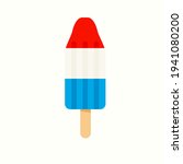 4th July Rocket Popsicle Icon....