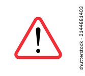 attention sign with exclamation ... | Shutterstock .eps vector #2144881403