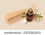 Small photo of Rosemary Hair Oil, a trending hair care product, nourishing and revitalizing properties. Oil is enriched with natural rosemary extract, which helps stimulate hair growth, strengthen hair follicles.