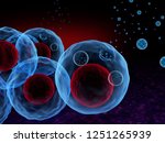 3d Illustration Of Cells...