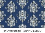 oriental vector damask pattern. ... | Shutterstock .eps vector #2044011830