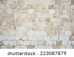 Old Textured Stone Wall...