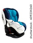 foam support inside blue child... | Shutterstock . vector #609234260