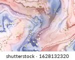 abstract alcohol ink painting... | Shutterstock .eps vector #1628132320