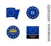 European Union Flag  Eu Emblem...