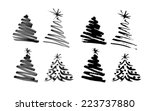 Hand Sketch Christmas Tree....