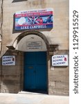 Small photo of Hull Yorkshire UK - 27 June 2018: Sign over boxing club where Olympian Luke Cambell trained