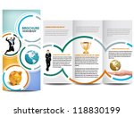 circle brochure design | Shutterstock .eps vector #118830199