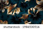 vintage luxury seamless floral... | Shutterstock .eps vector #1986530516