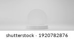 podium in abstract room  3d... | Shutterstock . vector #1920782876