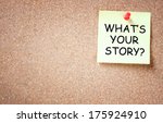What Is Your Story Concept....