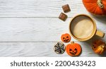 Halloween and coffee theme ...