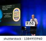 Small photo of New York, NY - April 30, 2019: Heather Hitchens announce s2019 TONY Awards Nominations at New York Public Library for Performings Arts