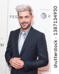 Small photo of New York, NY - May 2, 2019: Zac Efron attends premiere of Extremely Wicked, Shockingly Evil and Vile movie during Tribeca Film Festival at Stella Artois Theatre at BMCC TPAC