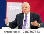 Small photo of Dallas, TX - August 6, 2022: Congressman Ken Buck speaks during CPAC Texas 2022 conference at Hilton Anatole