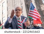 Small photo of Former mayor Rudy Giuliani attends annual Columbus Day parade on Fifth Avenue in Manhattan on October 10, 2022