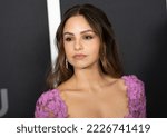 Small photo of Aimee Carrero wearing dress by Oscar de la Renta attends premiere of The Menu movie at AMC Lincoln Square in New York on November 14, 2022