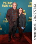 Small photo of Jay O'Sanders and Maryann Plunkett attend the opening night of the play "Pictures From Home" on Broadway at The Studio 54 in New York on February 9, 2023