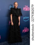 Small photo of Toni Collette wearing dress by Susie Cave for Vampire's Wife attends premiere of Amazon Prime Video series The Power at DGA Theater in New York on March 23, 2023
