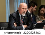 Small photo of Congressman Chip Roy (R) speaks during House Judiciary Committee field hearing on New York City violent crimes at Javits Federal Building in New York City on April 17, 2023