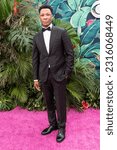 Small photo of Corey Hawkins attends 76th Annual Tony Awards at United Palace Theatre in New York on June 11, 2023