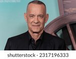 Small photo of Tom Hanks attends New York premiere of Asteroid City at Alice Tully Hall on June 13, 2023