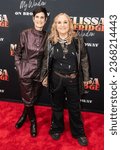 Small photo of Linda Wallem-Etheridge and Melissa Etheridge attend Broadway Opening Night of Melissa Etheridge: My Window at Circle in the Square Theatre in New York on September 28, 2023
