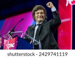 Small photo of President of Argentina Javier Milei speaks during CPAC Conference 2024 at Gaylord National Resort Convention Center in Washington DC on February 24, 2024