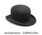 A Stylish Black Bowler Hat