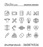 graphic design  creative... | Shutterstock .eps vector #360874526
