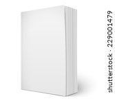 blank vertical softcover book... | Shutterstock .eps vector #229001479