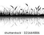 vector grass | Shutterstock .eps vector #321664886