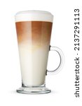 Foamy Latte Coffee And Milk...