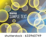 orange abstract template for... | Shutterstock .eps vector #633960749