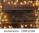 Photo of Merry Christmas light on a dark background | Free christmas images