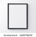 black frame on white background | Shutterstock . vector #168378650