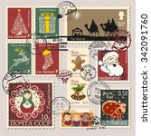 Christmas Postage Stamps ...