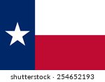 the official flag of the state... | Shutterstock .eps vector #254652193